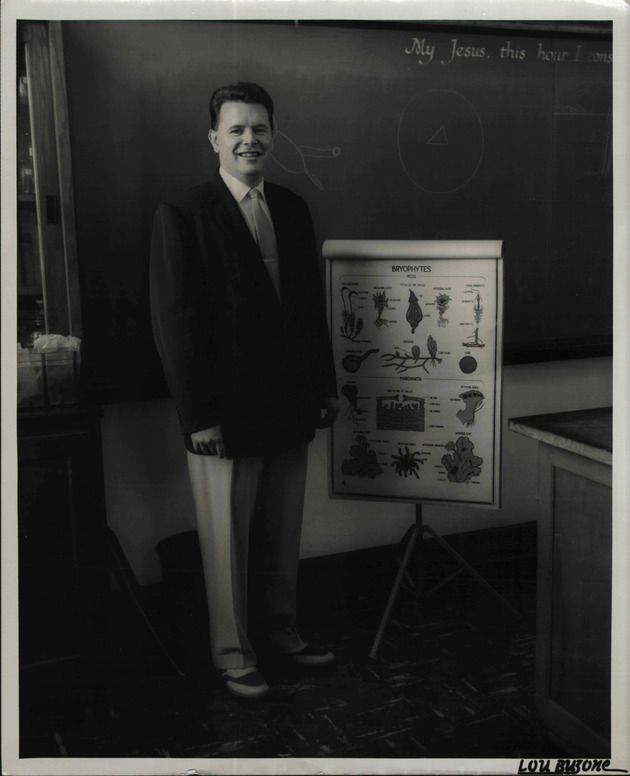 Charles Stasek, faculty in the Biology Department